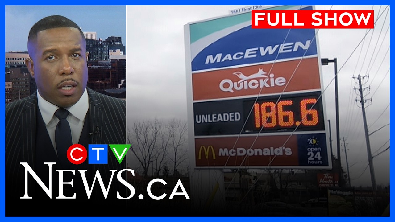 Цены на бензин в Оттаве могут вырасти до 2 долларов за литр | CTV News Ottawa at Six, вторник, 7 ...