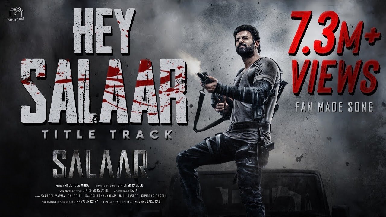Salaar Title Song | Prabhas, Prashanth Neel | Giridhar Ragolu | Salaar:Part – Ceasefire | Fan Made |