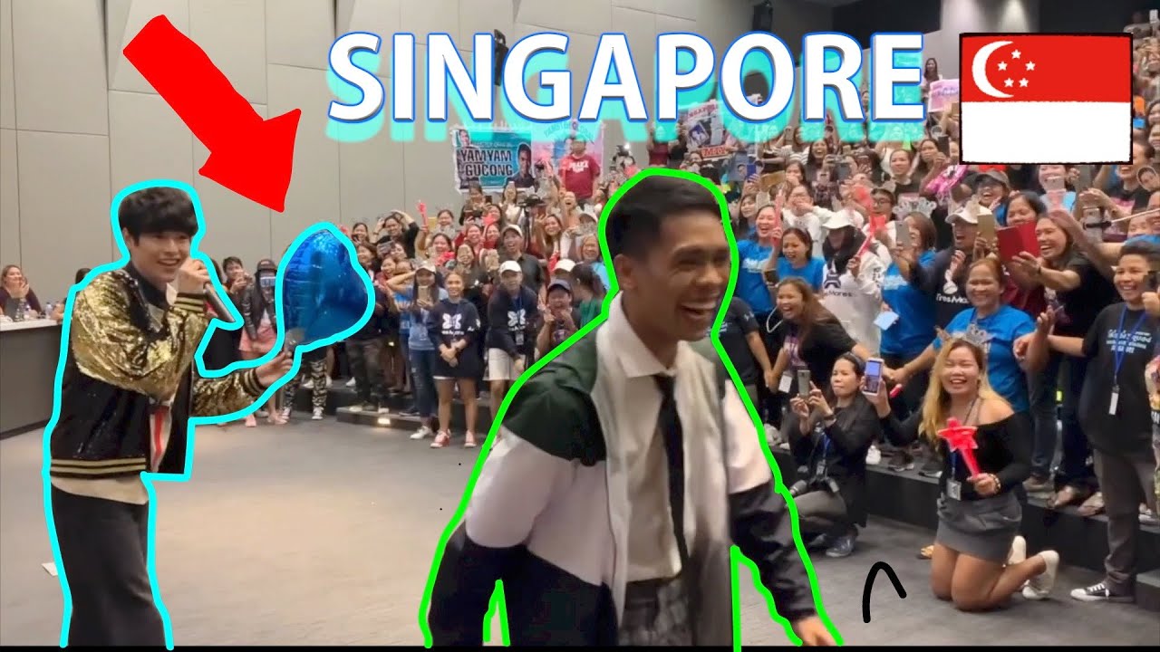 FIRST CONCERT IN SINGAPORE!