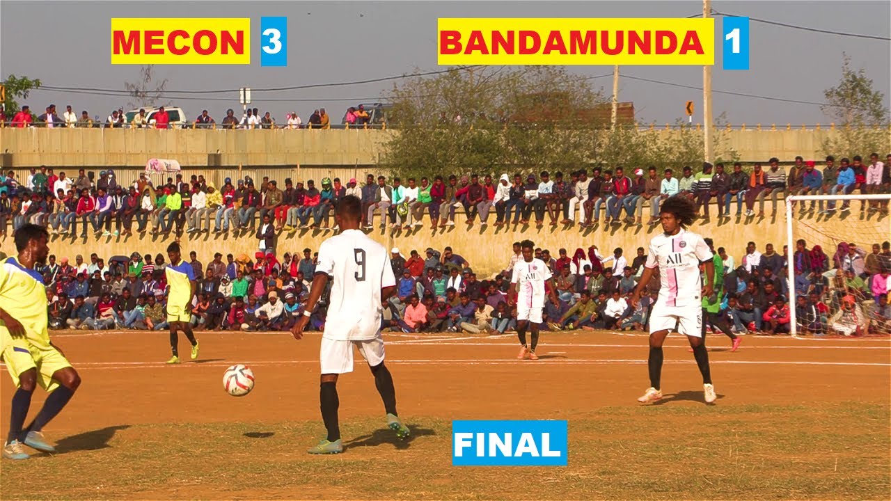 BEST FINAL FOOTBALL HIGHLIGHTS MECON 3 VS BANDAMUNDA 1 MAHARAJA MADRA MUNDA FOOTBALL TOURNAMENT 2022