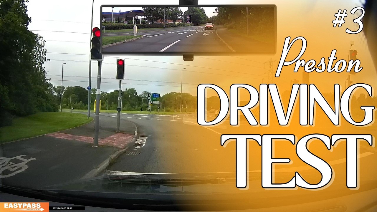 Preston Test Route #3 Penwortham trough Golden Way