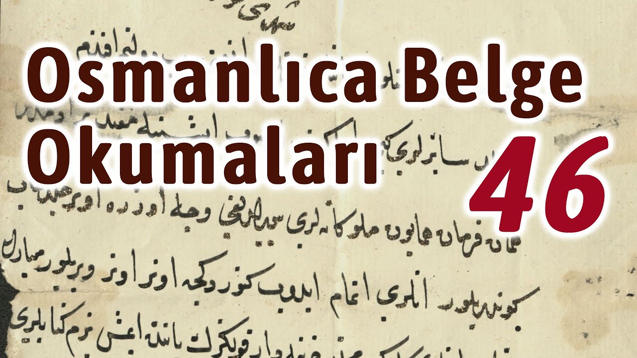 Osmanlı Arşiv Belgesi Okuması 46 - Padişahın Kitaplarını Kim Ciltliyor?