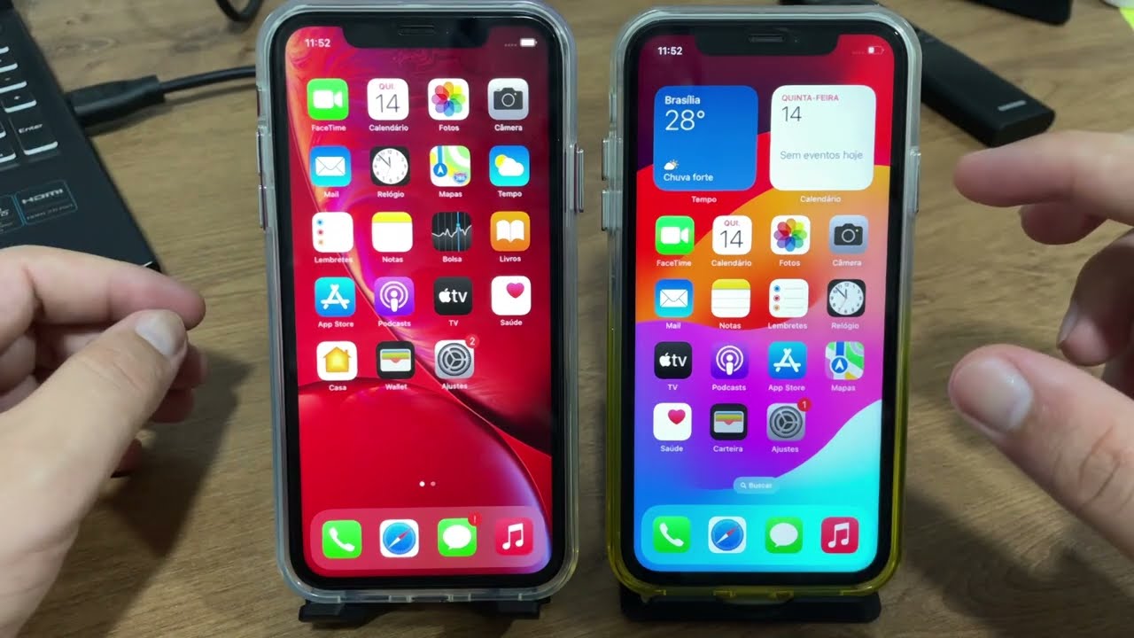 Como enviar fotos e vídeo do iPhone 11 para Outro celular