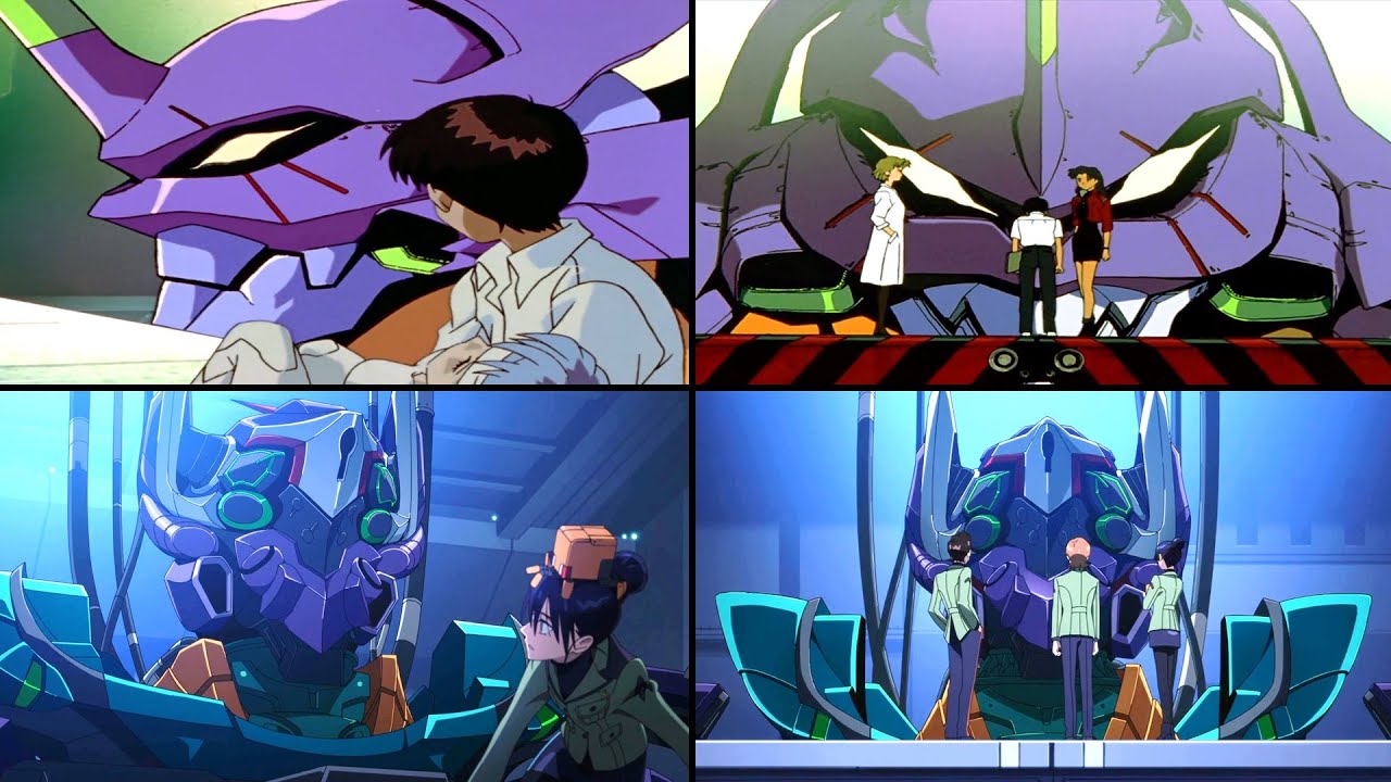 EVA-01 VS GFreD Intro (GQuuuuuuX & Evangelion Comparison)[Gundam Nyaan ガンダム ジークアクス ジフレド ニャアン エヴァ 比較]