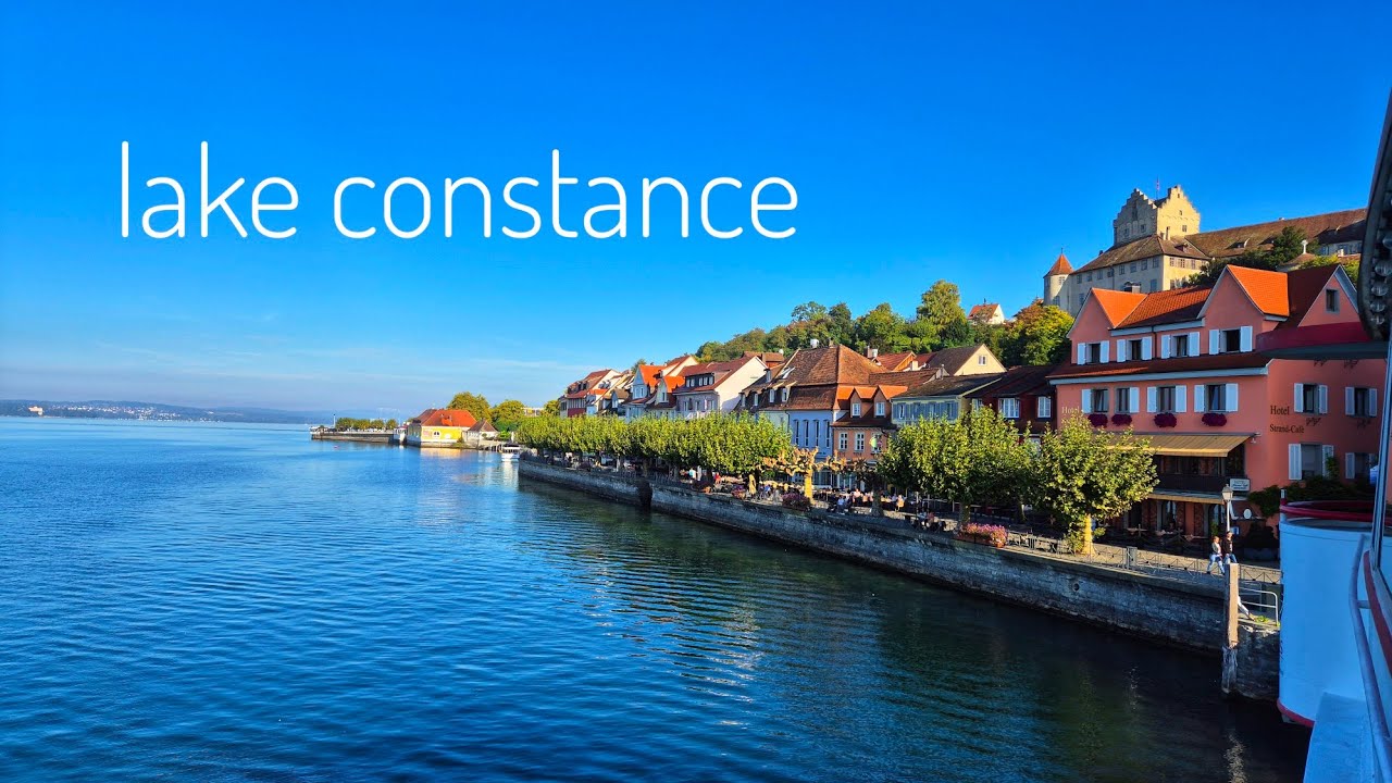 Lake Constance Boat Cruise — Relaxing Music & Water Sounds