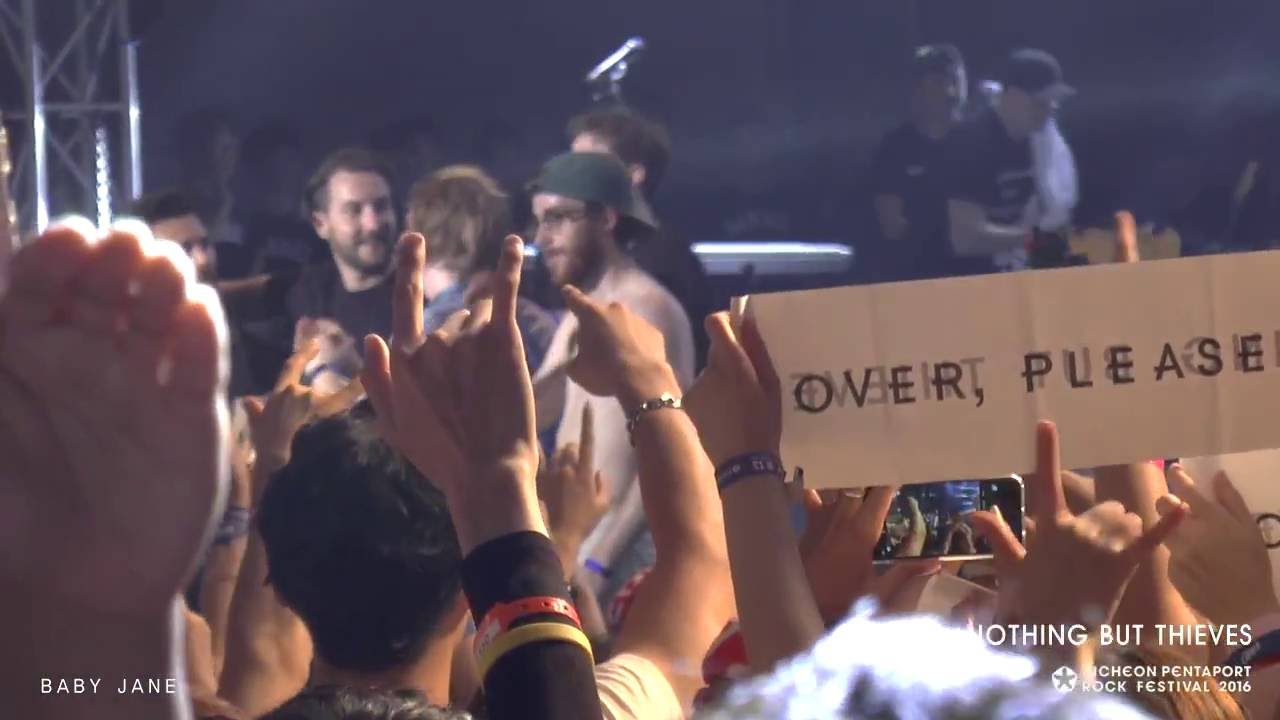 NOTHING BUT THIEVES -  Ban all the Music @ Incheon Pentaport Rock Festival 2016