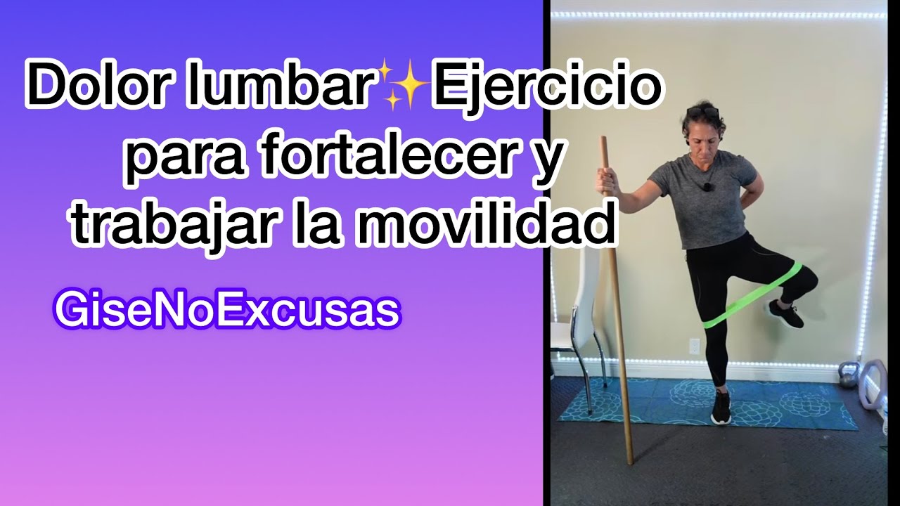 Dolor ciático 👌✨Ejercicios que te ayudan  aliviar.✌️✨ Semana 6/6