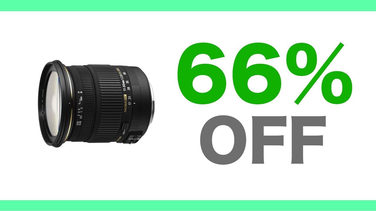 【まさかの66%オフ！】SIGMAのF2.8通し標準ズームレンズが超絶お買い得だぞ！