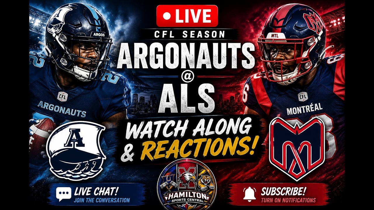 CFL Season LIVE: Argonuts @ Als | Watch Along & Reactions