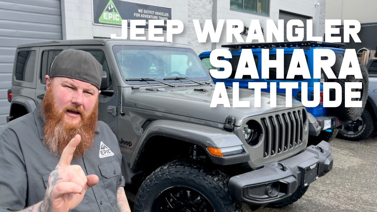 Jeep Wrangler Sahara Altitude Street Build - Teraflex 3.5