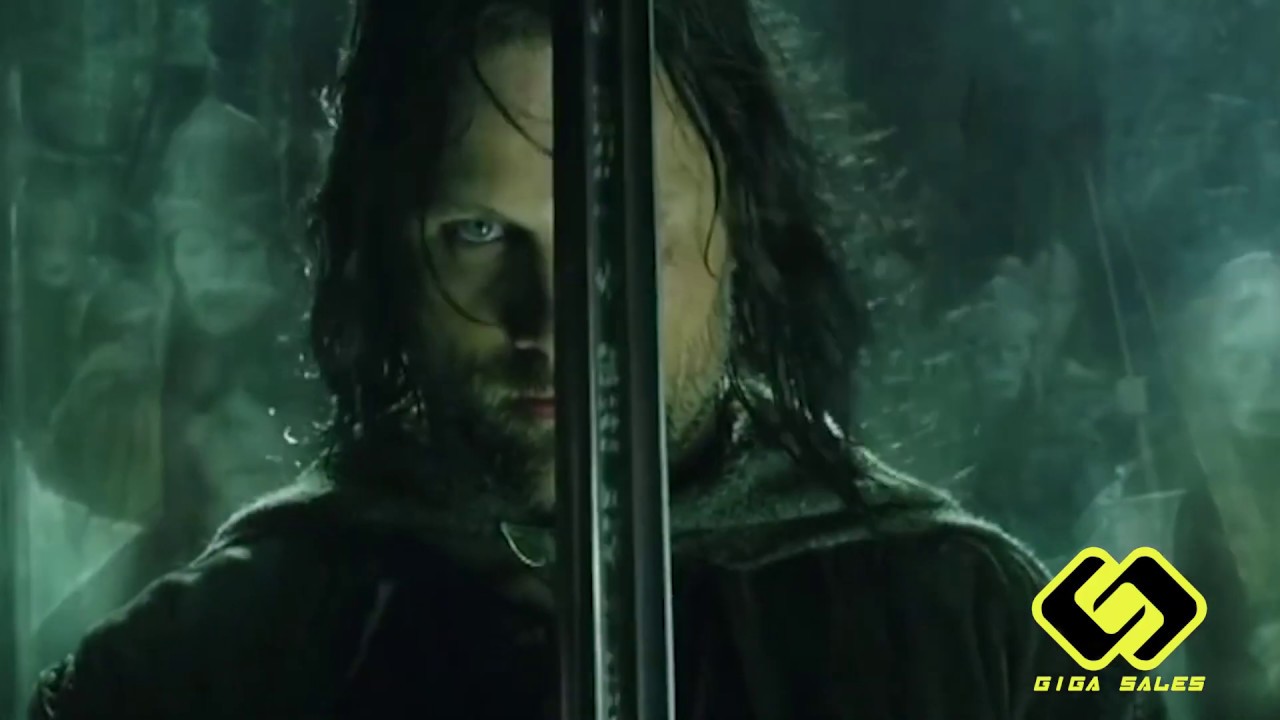 Espada Anduril com Suporte de Parede - (Aragorn) - Senhor dos Anéis