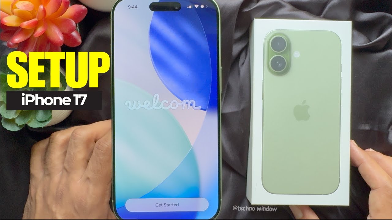 iPhone 17: как настроить (шаг за шагом)
