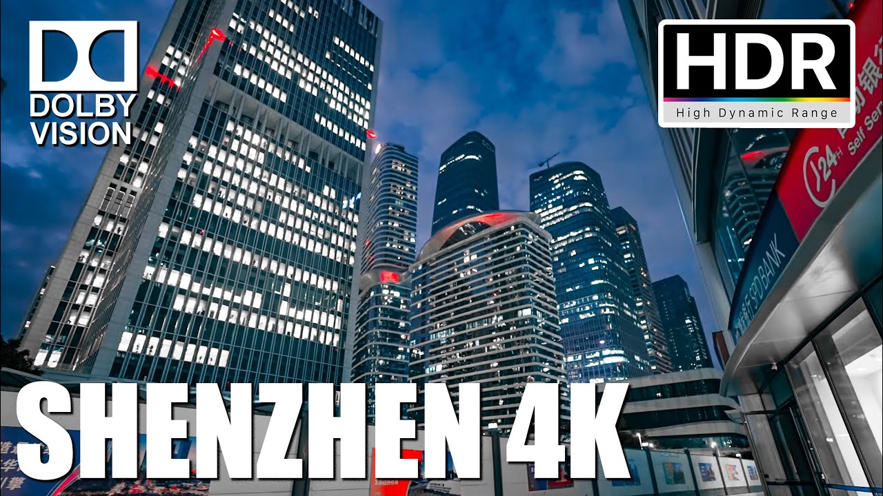 Explore stunning futuristic architecture with Shenzhen Qianhai Walking Tour | 4K Dolby Vision
