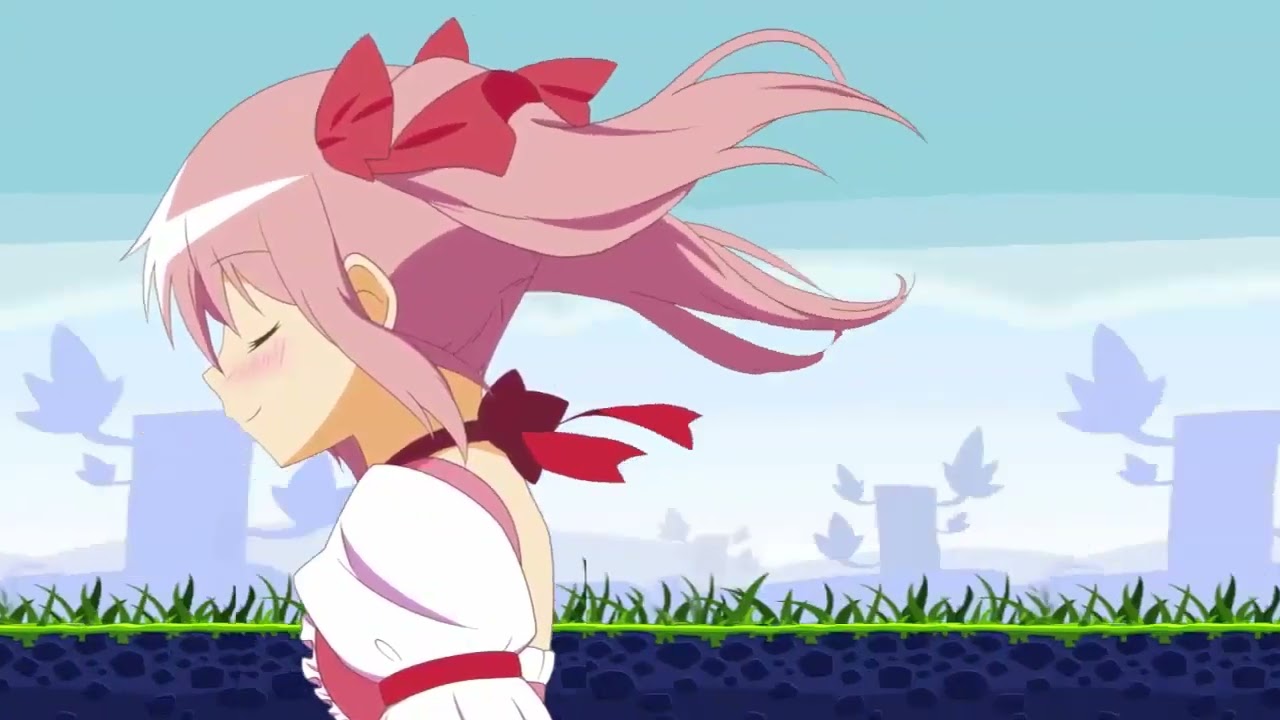 [3LAMESTUDIO Reupload] Angry Puella Magi Madoka Magica (Angry Bird meet Madoka)parody