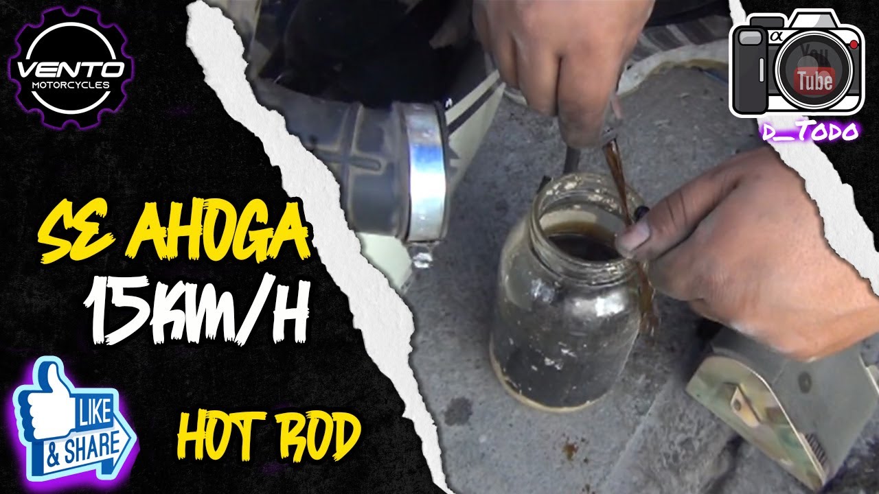 139 | VENTO HOT ROD-150 SE AHOGA NO CORRE MAS DE 15 KM/H