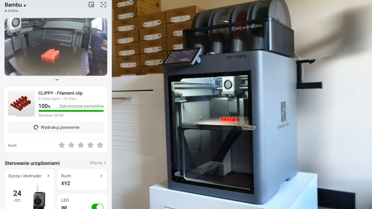Najlepszy gadżet technologiczny ostatnich 15 lat - Bambu Lab P2S Combo
