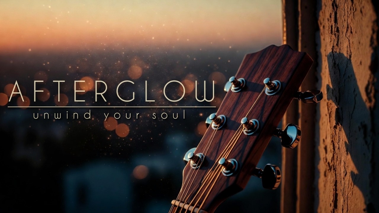 Golden Hour Chords: Mellow Acoustic Guitar for Deep Focus, Study & Stress Relief [No Ads]