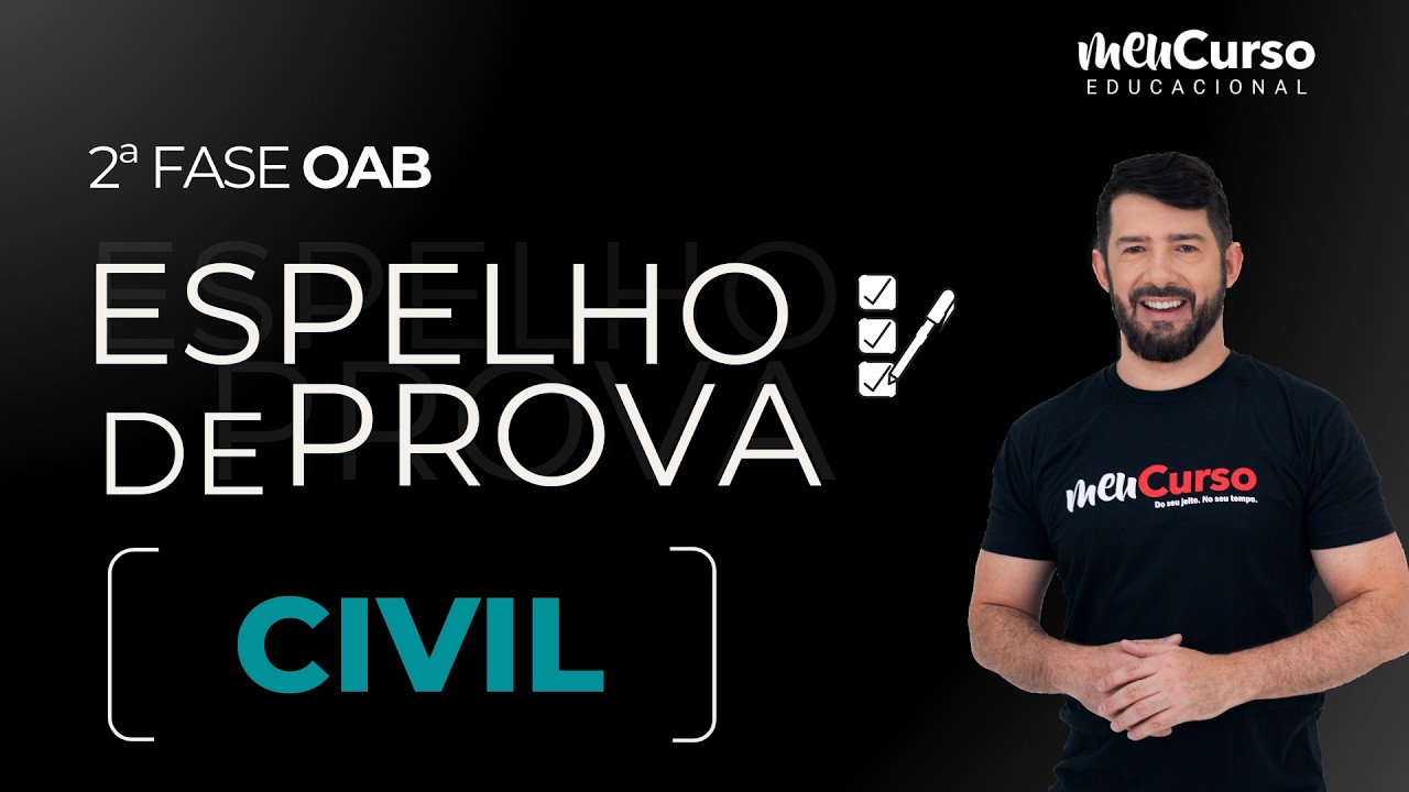 Espelho de Prova | CIVIL  | 2ª Fase 45º Exame da OAB | MeuCurso