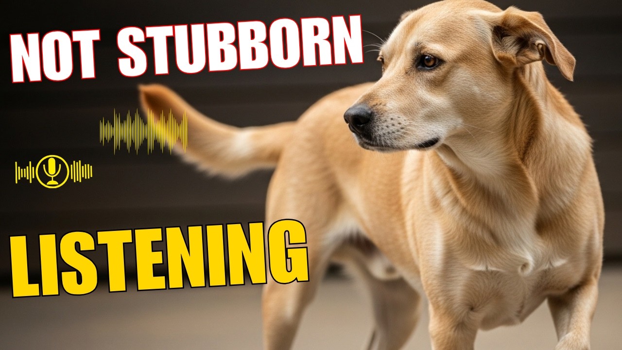 Your DOG Isn’t Being Stubborn — This Is the Reason