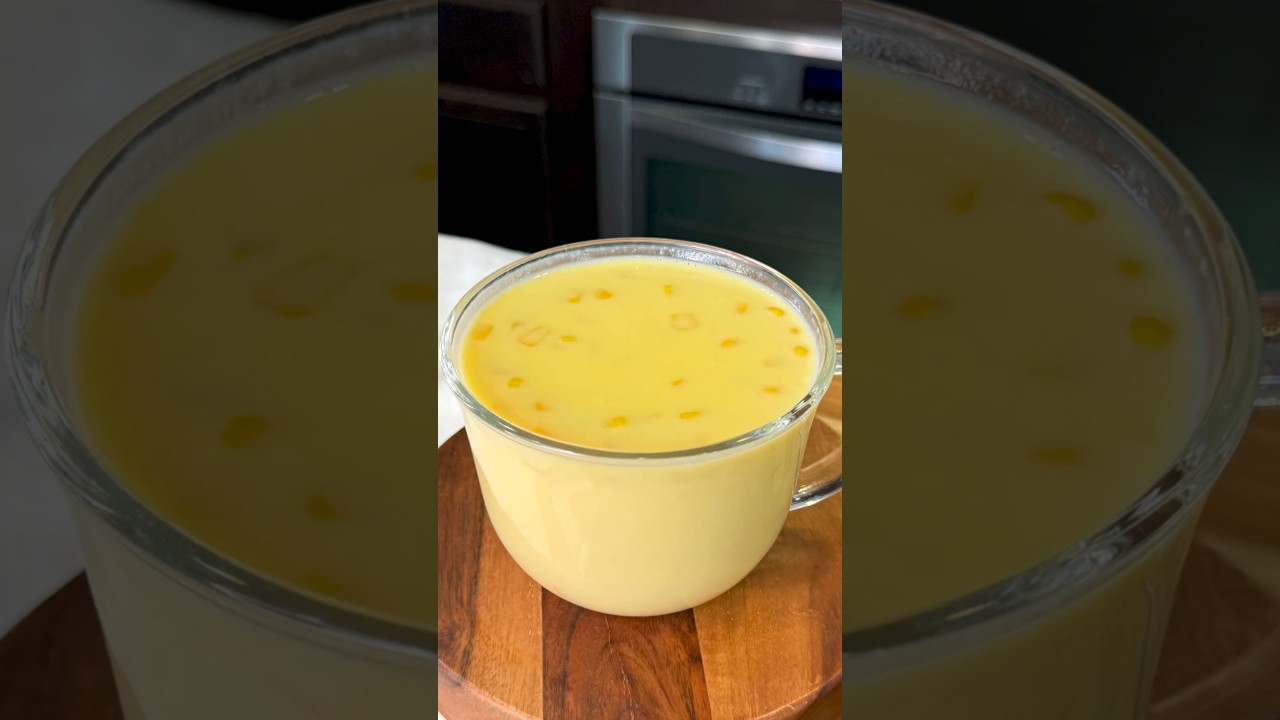 Atole de Elote Fast Easy Recipe #shorts