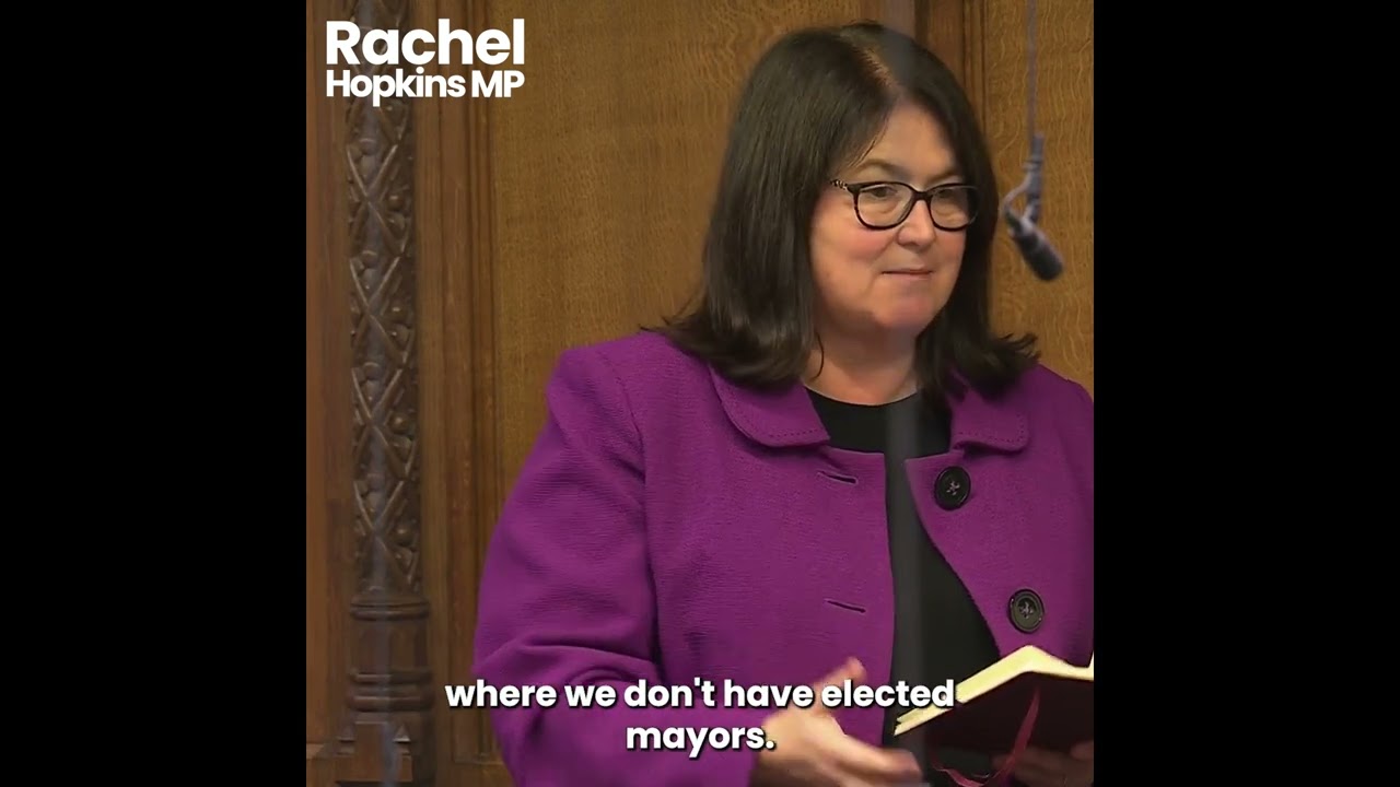 Rachel Hopkins MP- Abolition of Police and Crime Commissioners