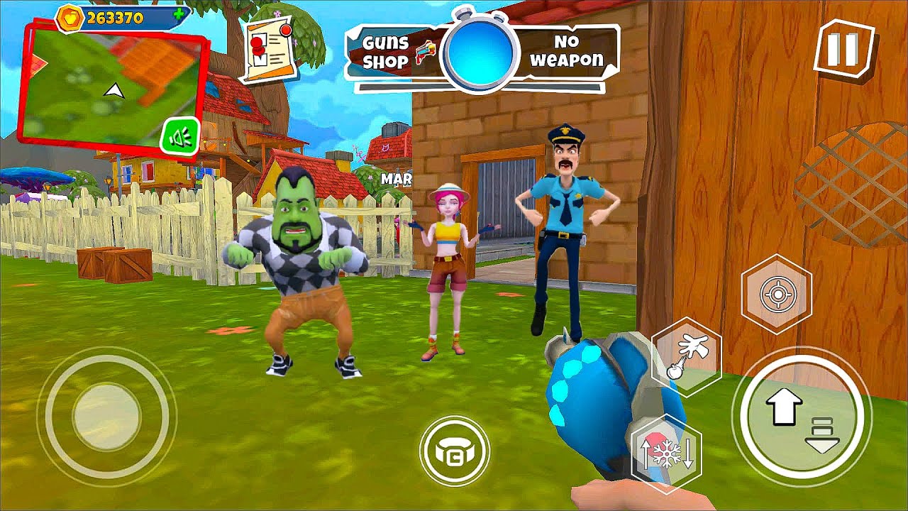 Dark Riddle New Update 26.2.0:  Spring Event _ New Mini-Games, New Skin neighbor |  Part 23