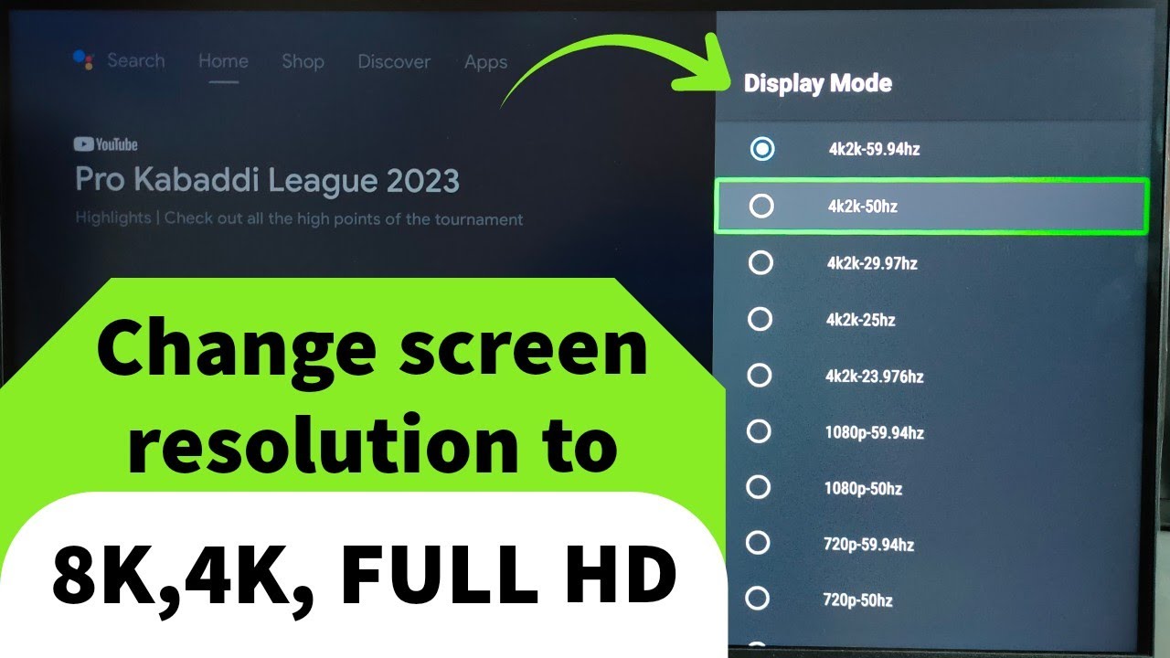 Все Android TV: как изменить разрешение экрана HD, FULL HD, 4K, 8K | Изменить разрешение дисплея
