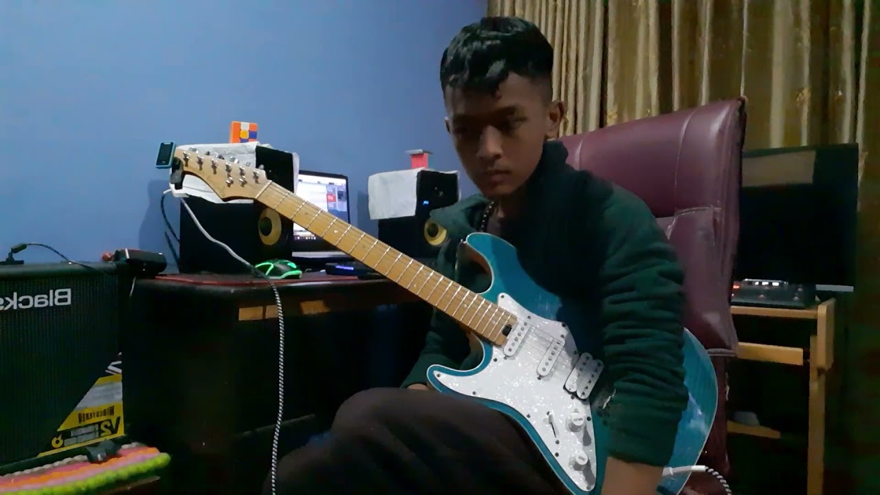Naya Nepal- The Shadows 'Nepal' Guitar Cover By Nur jung kunwar