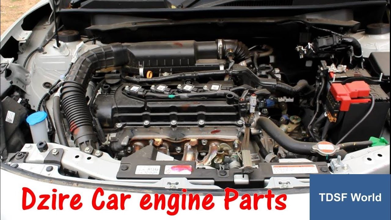 Maruti suzuki Dzire 2018 engine parts description | different parts of maruti car engine