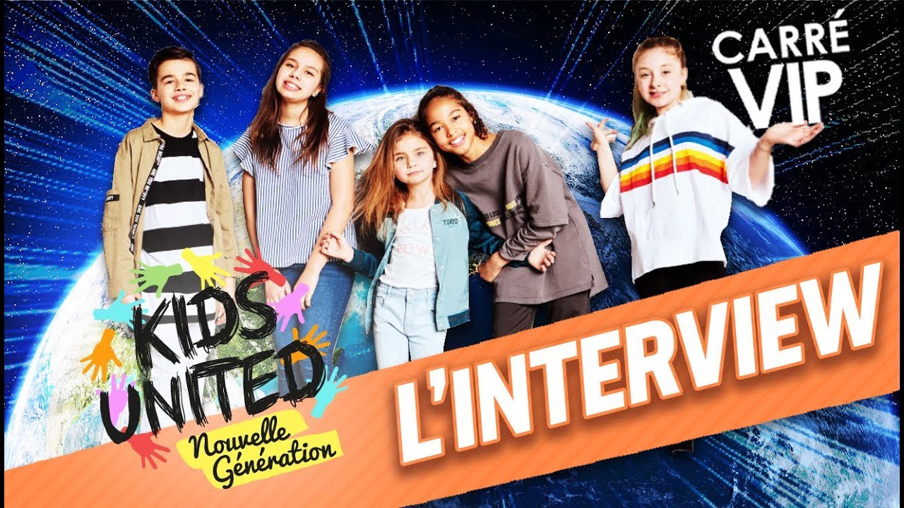 Kids United Nouvelle Génération, L’Interview « Carré VIP » sur RTS