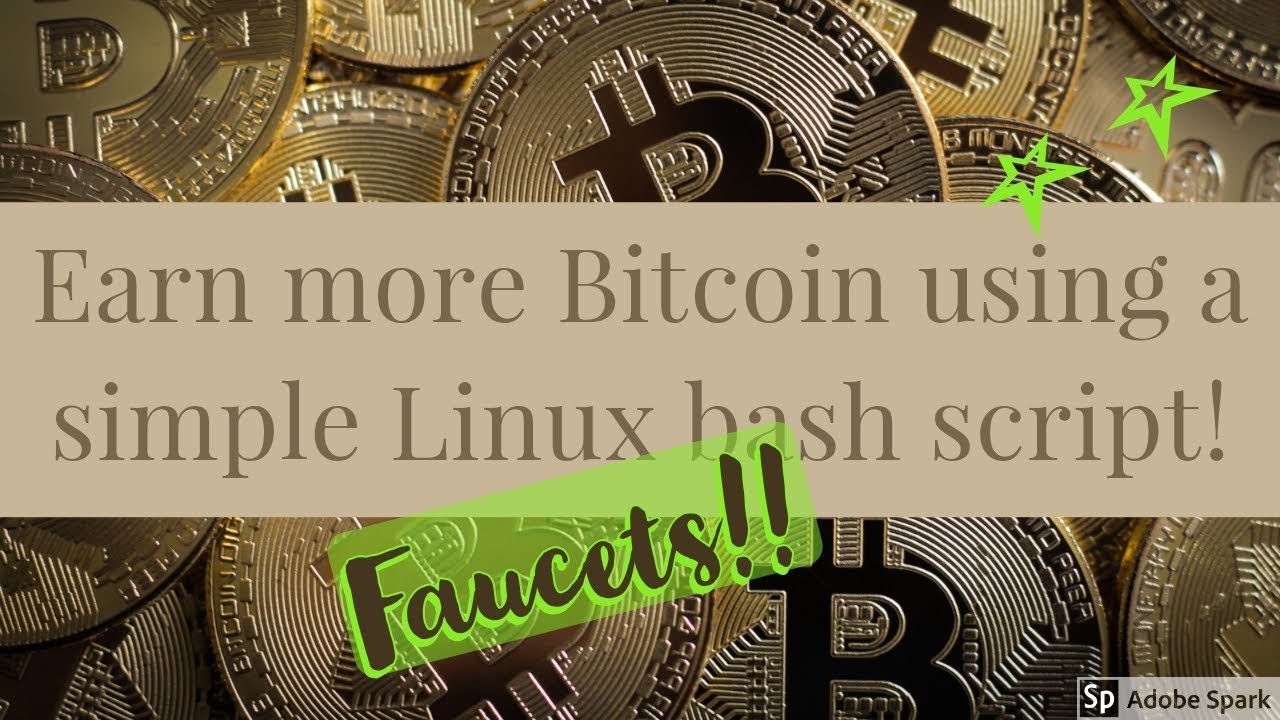 Simple Linux script helps increase workflow! Earn more free Bitcoin