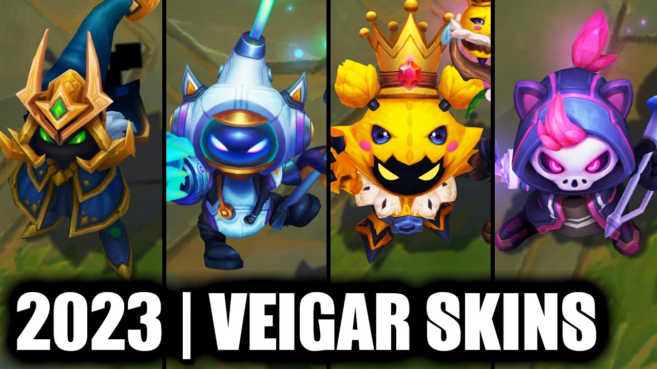 ALL VEIGAR SKINS SPOTLIGHT 2023 | League of Legends