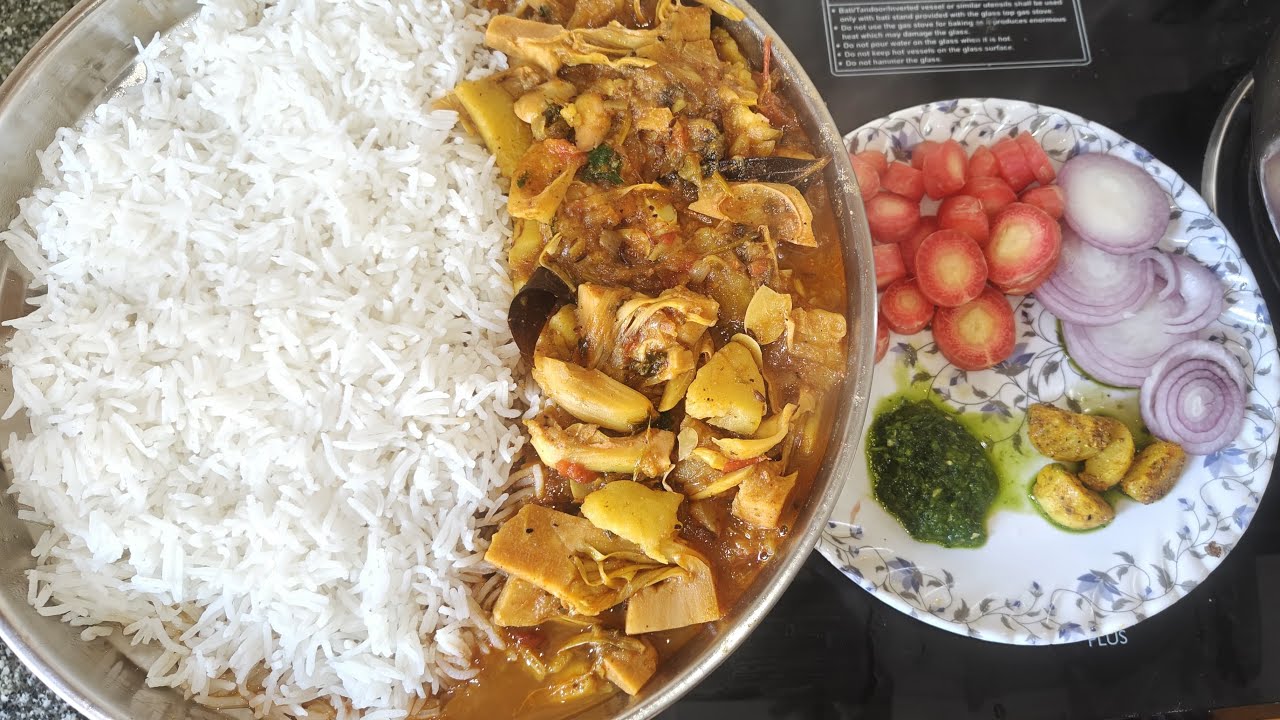 Aaj Ke Lunch Me Bani Desi Kathal Ki Sabji 😋 | Simple & Tasty Jackfruit Recipe | Ghar Jaisa Swad