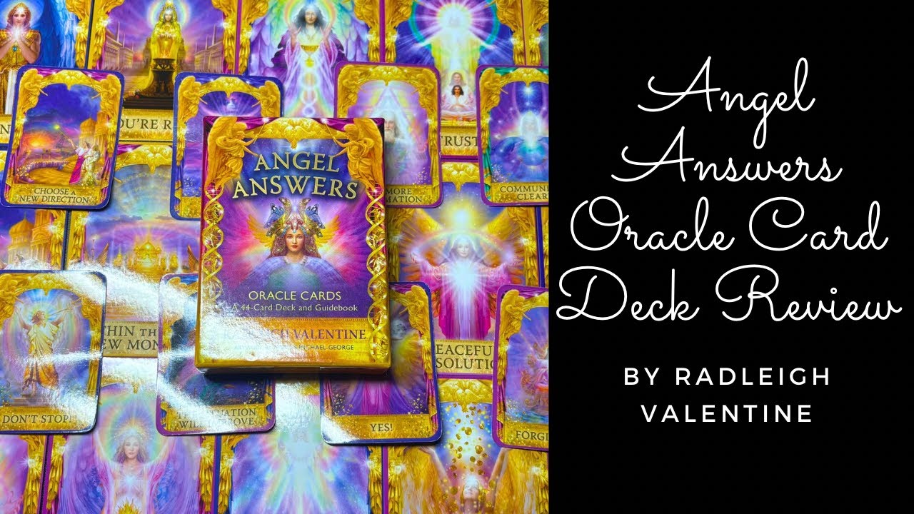 Angel Answers by Radleigh Valentine | Oracle Card Deck Review