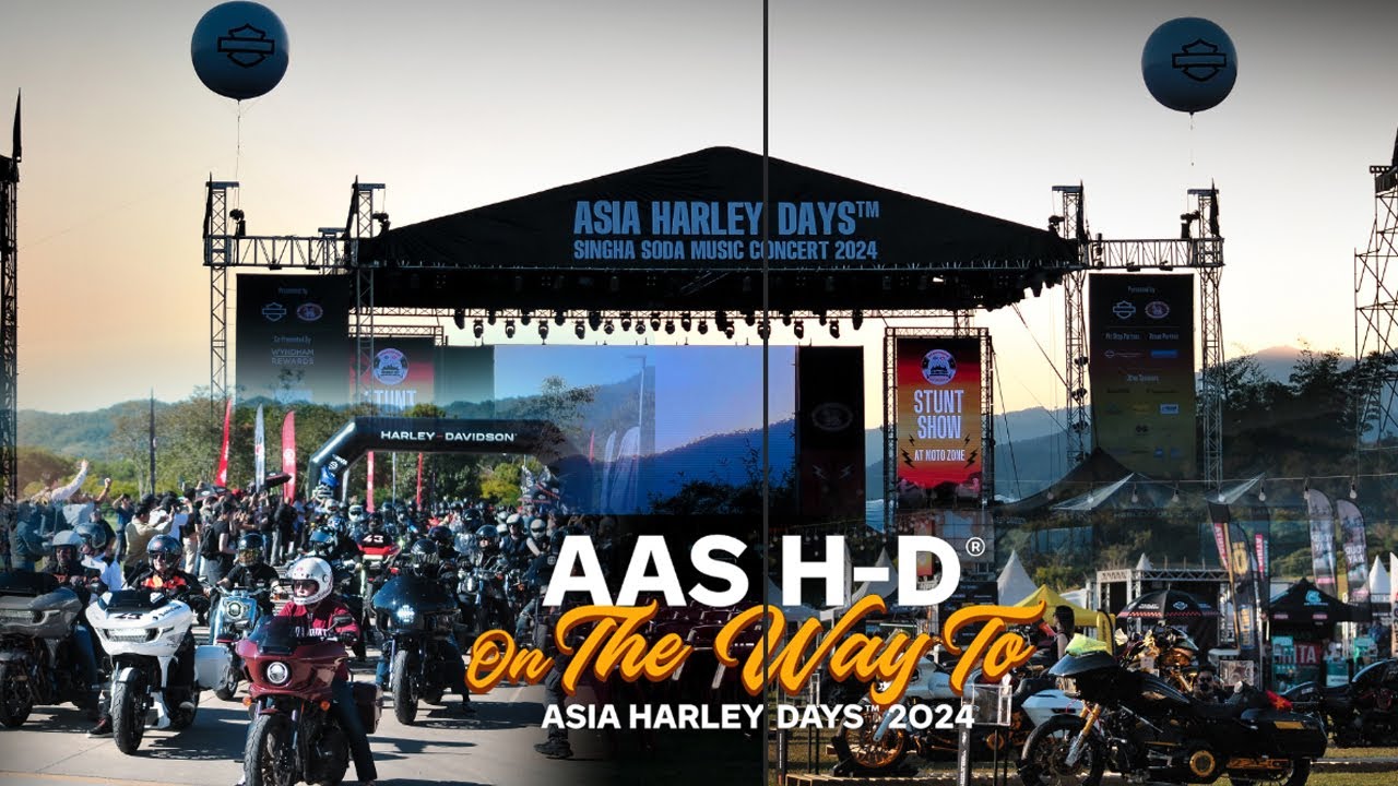 เที่ยวงาน Harley-Davidson ในไทย ยิ่งใหญ่ระดับเอเชีย 