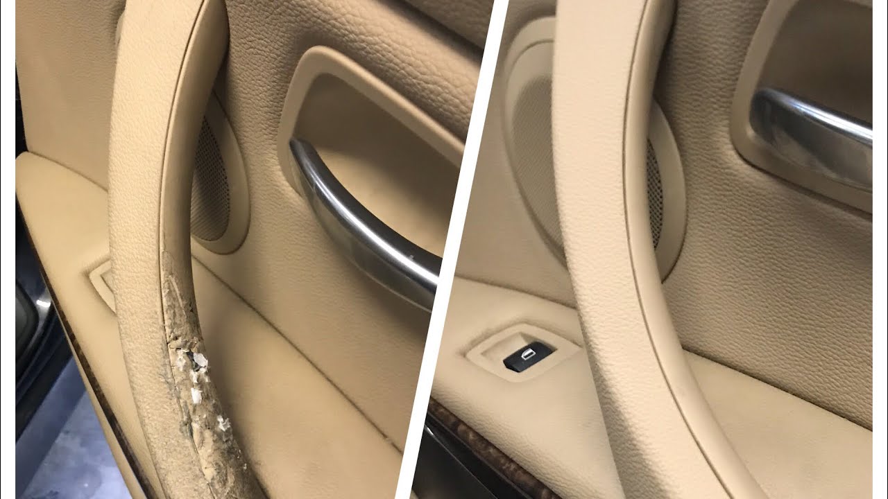 Как заменить внутреннюю ручку двери BMW e90 3 серии - Замена расплавленной внутренней ручки двери...