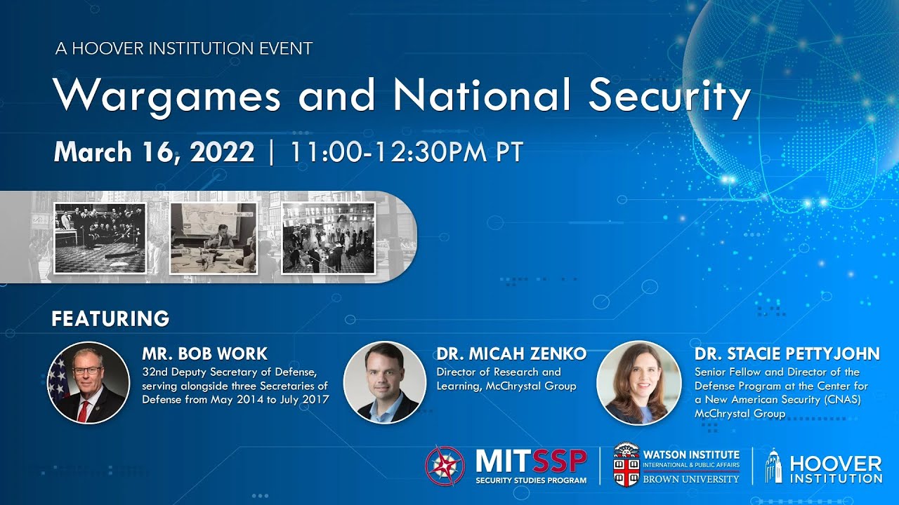 Wargames and National Security