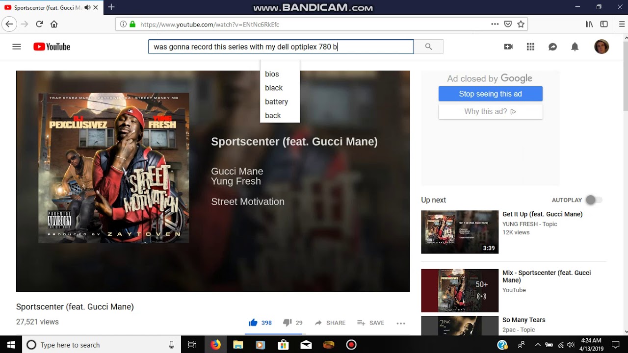 Yung Fresh feat. Gucci Mane - Sportscenter (Bass Boosted by ItzYaBoyJesse) (Read Description)