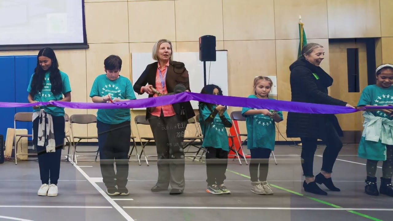 Envision Evergreen: Burton Elementary School Ribbon-Cutting Ceremony