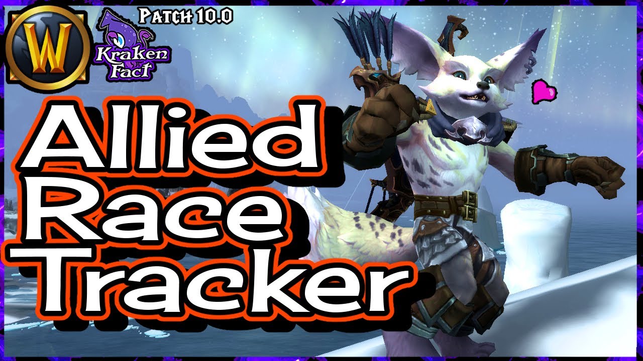 How to Check Your Allied Race Unlock Progress 💜 Kraken Fact