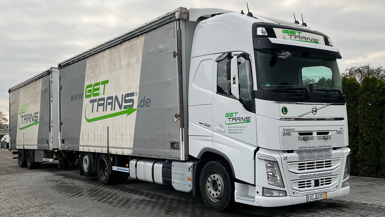 Tandem Volvo FH 500 XXL + przyczepa