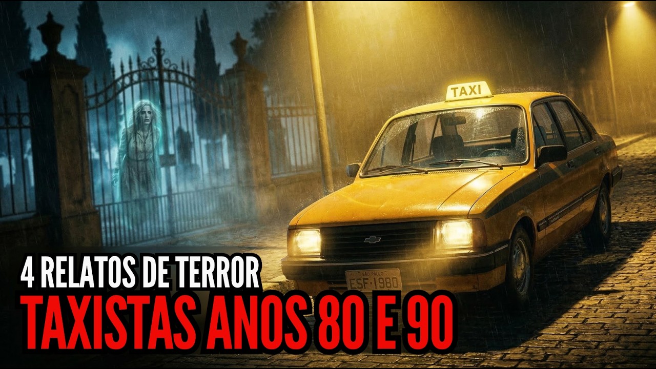 4 RELATOS PERTURBADORES DE VIAGENS DE TAXI | HIST&Oacute;RIAS DE TERROR