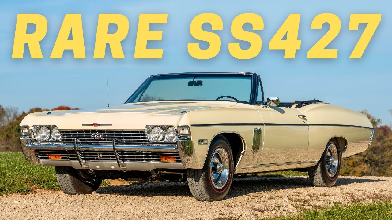 Big Block Beauty: 1968 Chevy Impala SS427 Convertible FOR SALE