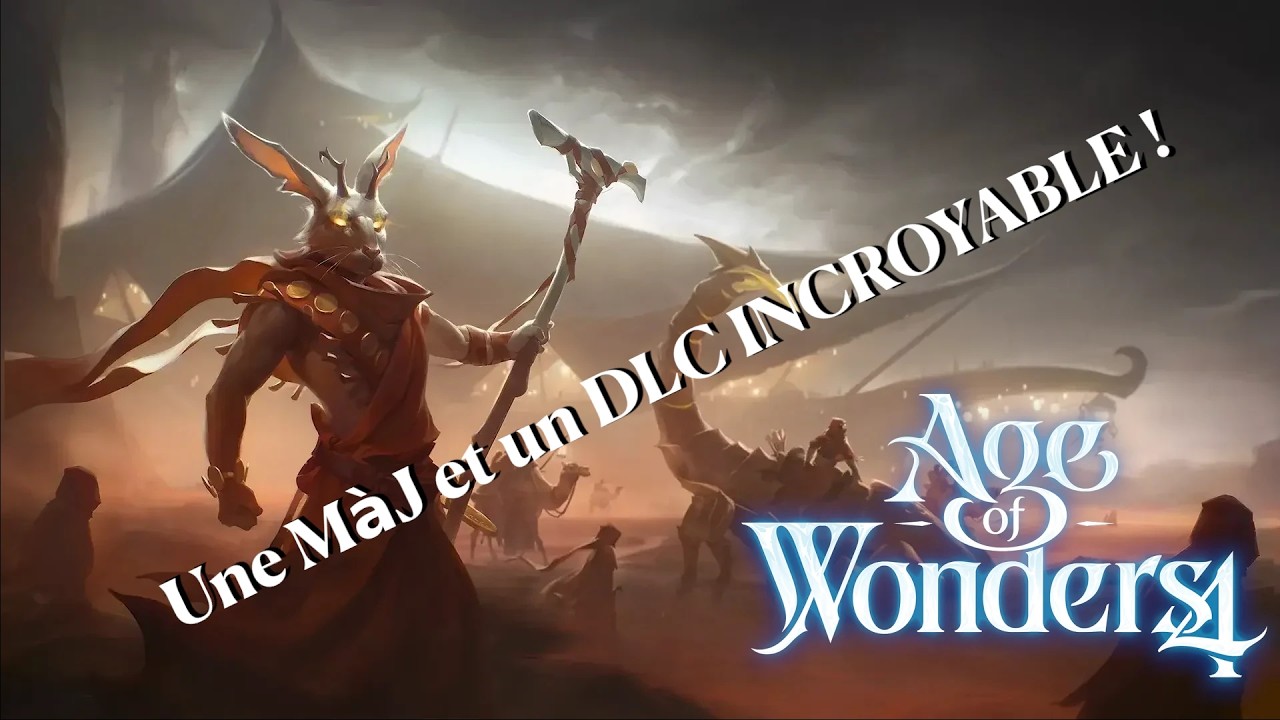 Nouvelle MAJ et DLC sur AoW 4 !