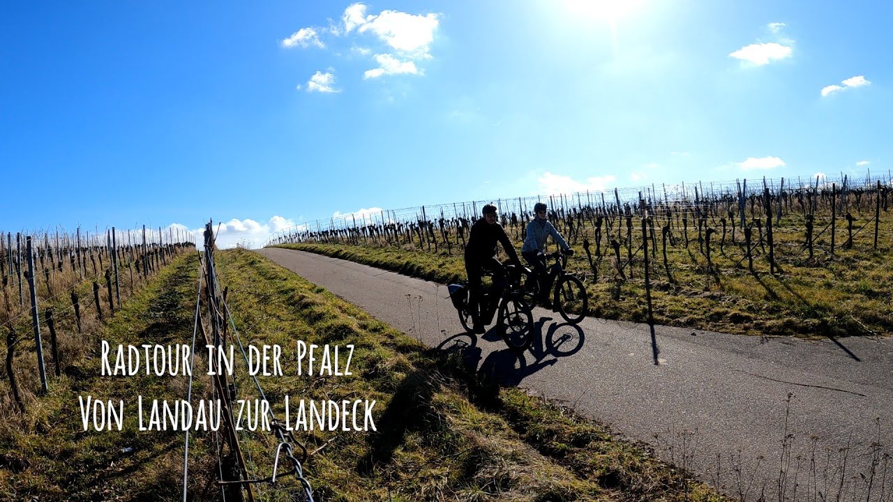 Radtour in der Pfalz - Von Landau zur Landeck