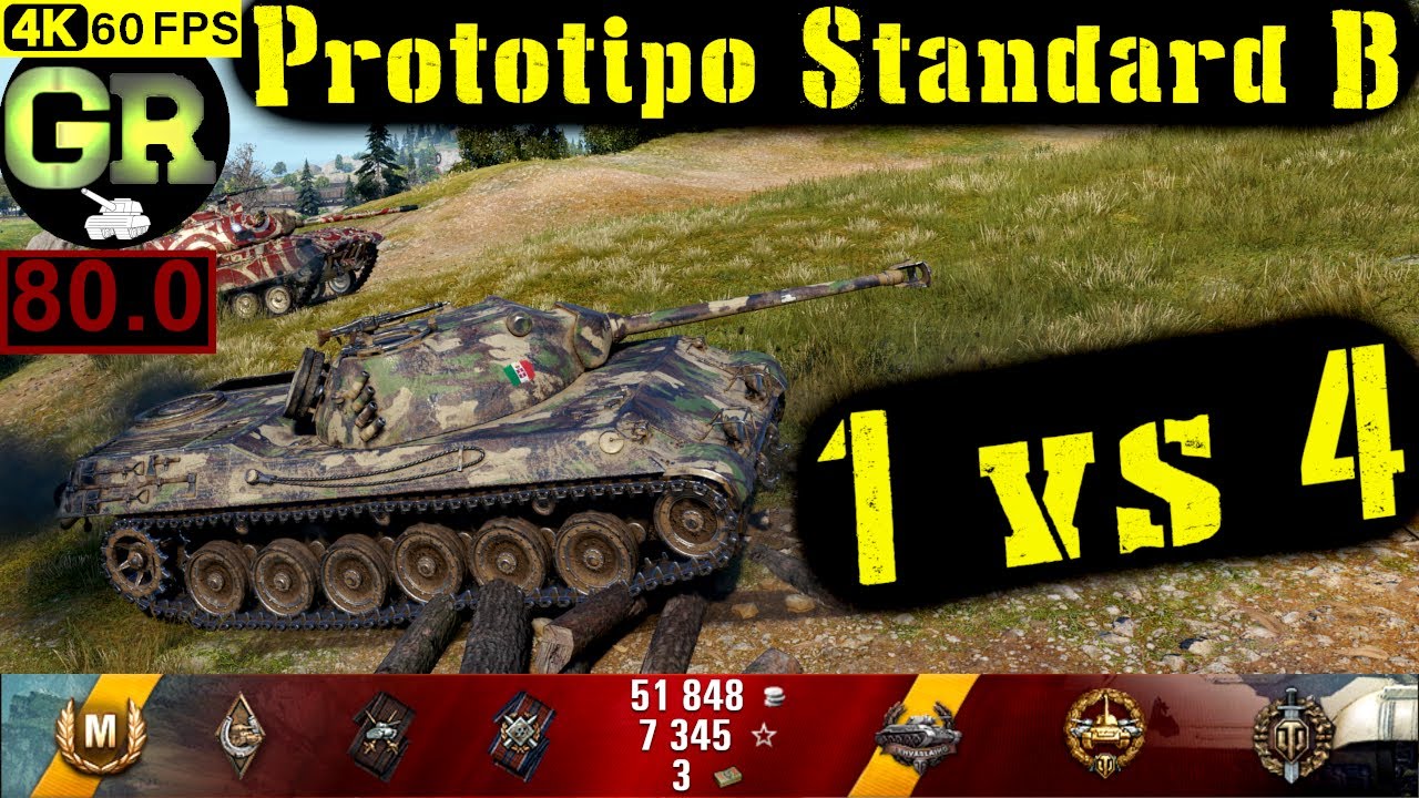 80_World of Tanks Prototipo Standard B WoT Replay - 6 Kills 6.1K DMG(Patch 1.5.0)