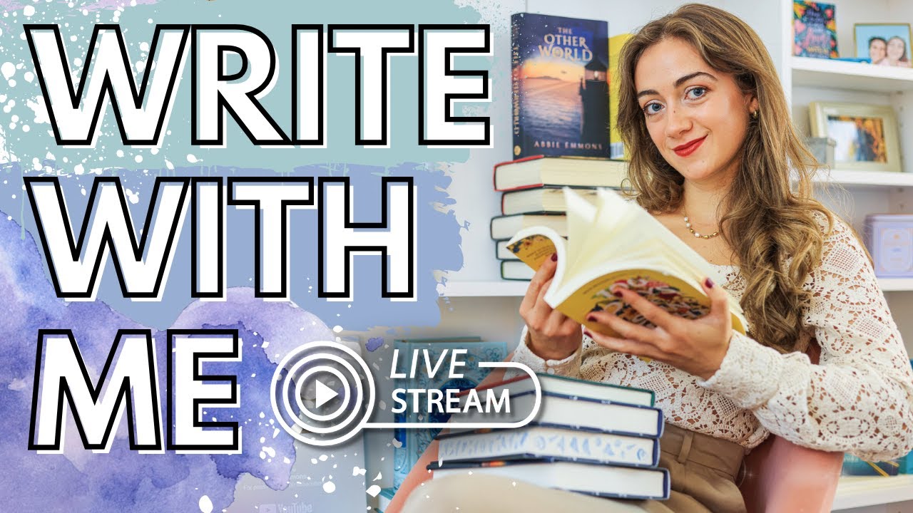 Write With Me LIVESTREAM ✍️✨ super chill writing session