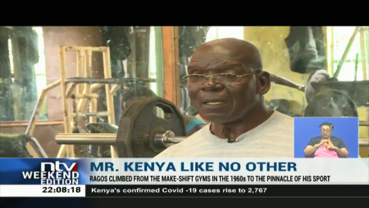 Meet Mickey Ragos, 15-time Mr. Kenya bodybuilding champion
