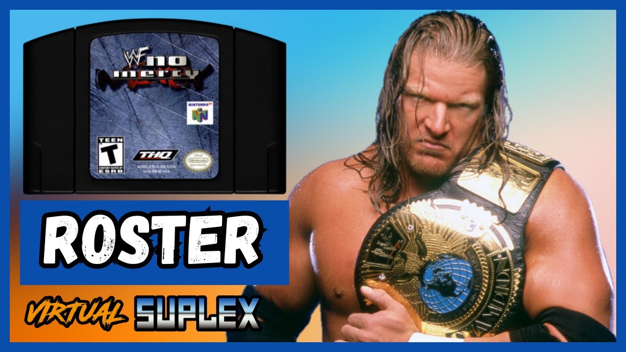 WWF No Mercy (Nintendo 64) | All Wrestlers & Complete Roster