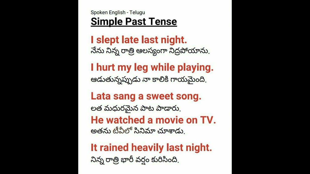 Spoken English 